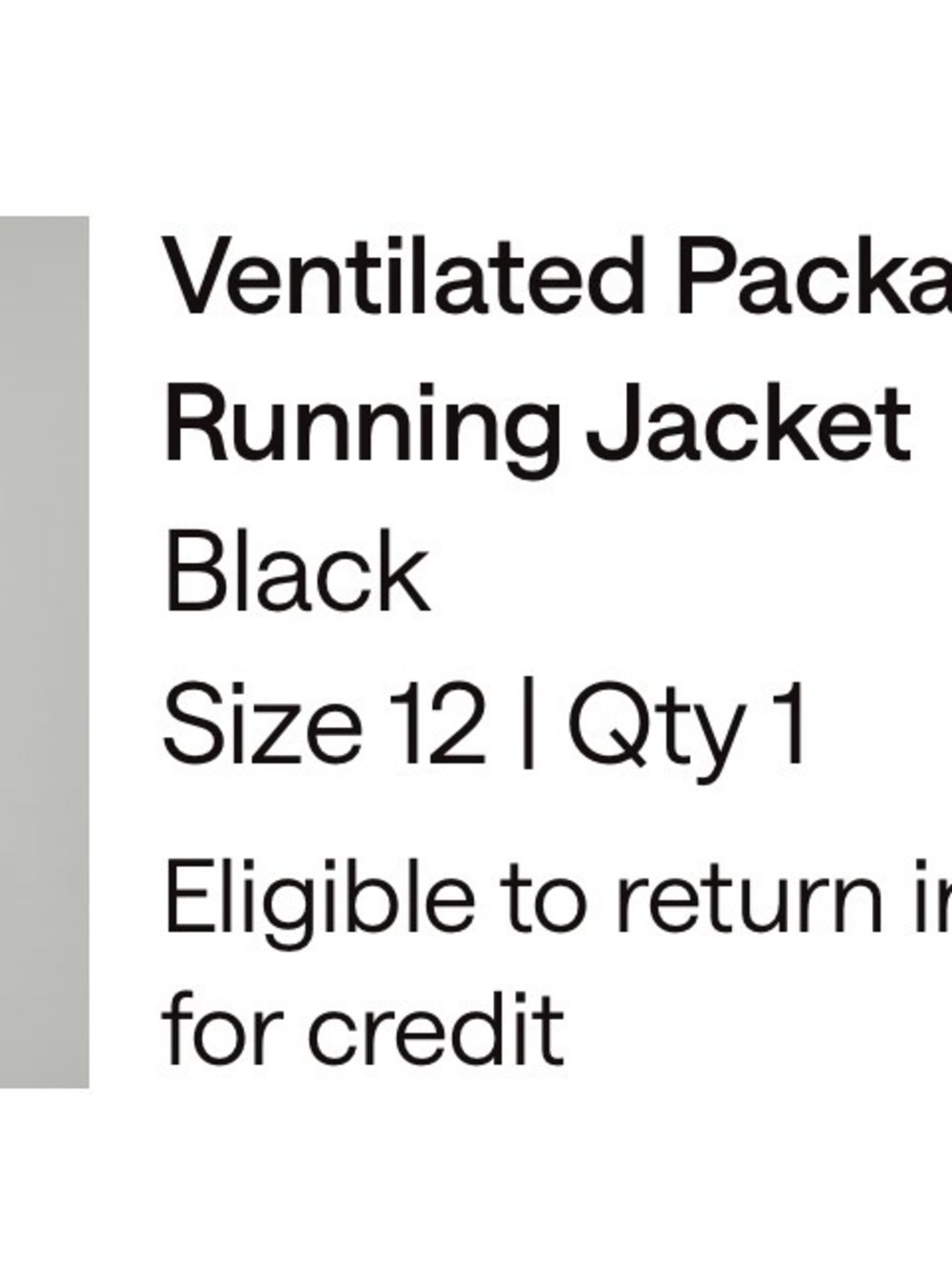 lululemon athletica women’s Black Hooded Windbreaker Jacket - Picture 9 of 9